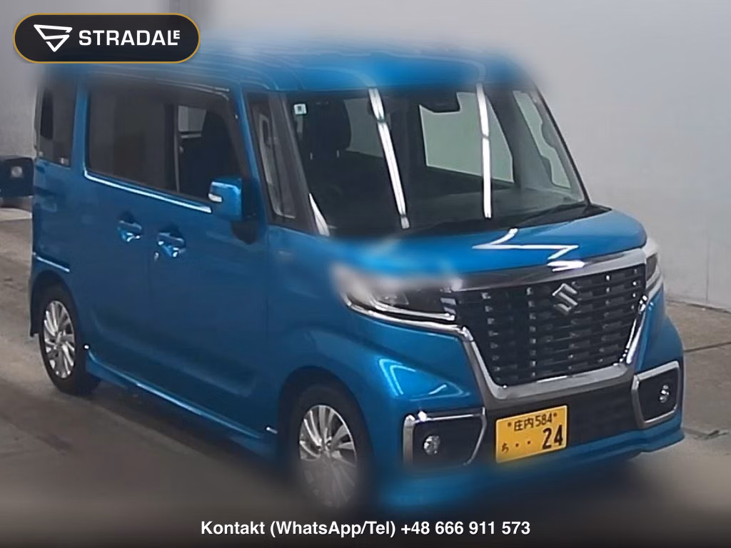 SUZUKI SPACIA CUSTOM 4WD HYBRID GS 2020, aukcja z Japonii, zdjęcie 1
