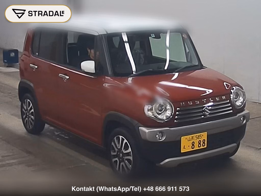 SUZUKI HUSTLER 4WD J STYLE 2016, aukcja z Japonii, zdjęcie 1