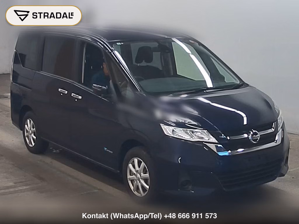NISSAN SERENA 5D 4WD X 2017, aukcja z Japonii, zdjęcie 1