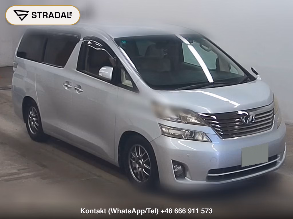 TOYOTA VELLFIRE 4WD 3.5V 2008, aukcja z Japonii, zdjęcie 1