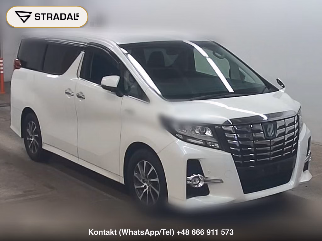TOYOTA ALPHARD HYBRID 4WD SR 2017, aukcja z Japonii, zdjęcie 1