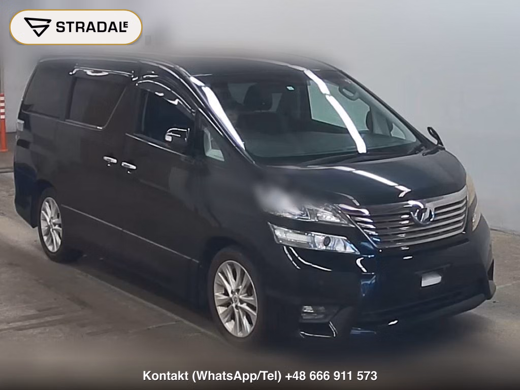 TOYOTA VELLFIRE 2.4Z 2008, aukcja z Japonii, zdjęcie 1