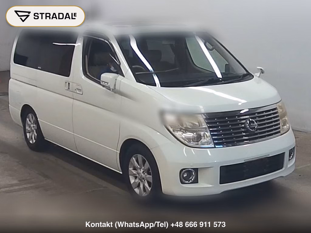 NISSAN ELGRAND 5D 4WD XL 2008, aukcja z Japonii, zdjęcie 1