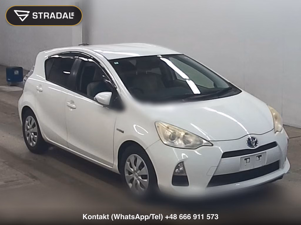 TOYOTA AQUA S 2012, aukcja z Japonii, zdjęcie 1