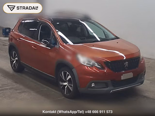 PEUGEOT 2008 GT LINE 2017, samochód z aukcji Japonii