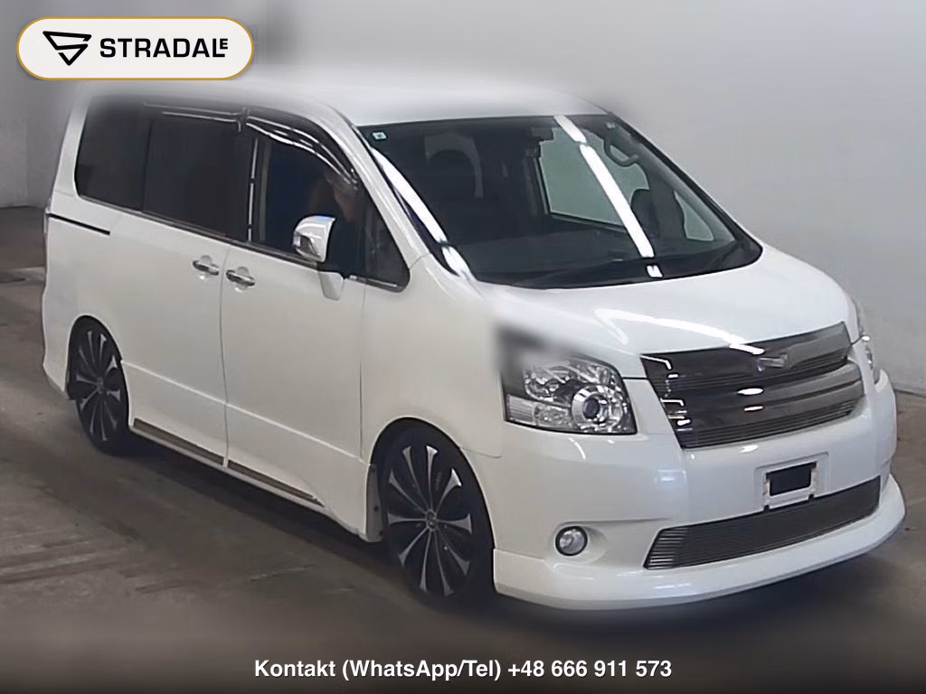 TOYOTA NOAH 4WD SI 2007, aukcja z Japonii, zdjęcie 1