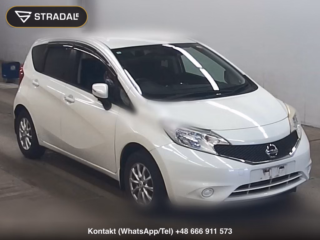 NISSAN NOTE X DIG-S 2015, aukcja z Japonii, zdjęcie 1