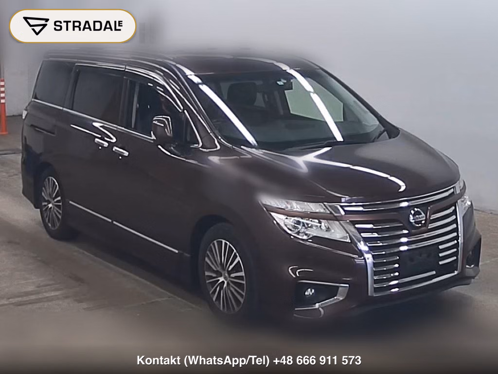 NISSAN ELGRAND 5D 4WD 350 HIGHWAY STAR 2014, aukcja z Japonii, zdjęcie 1