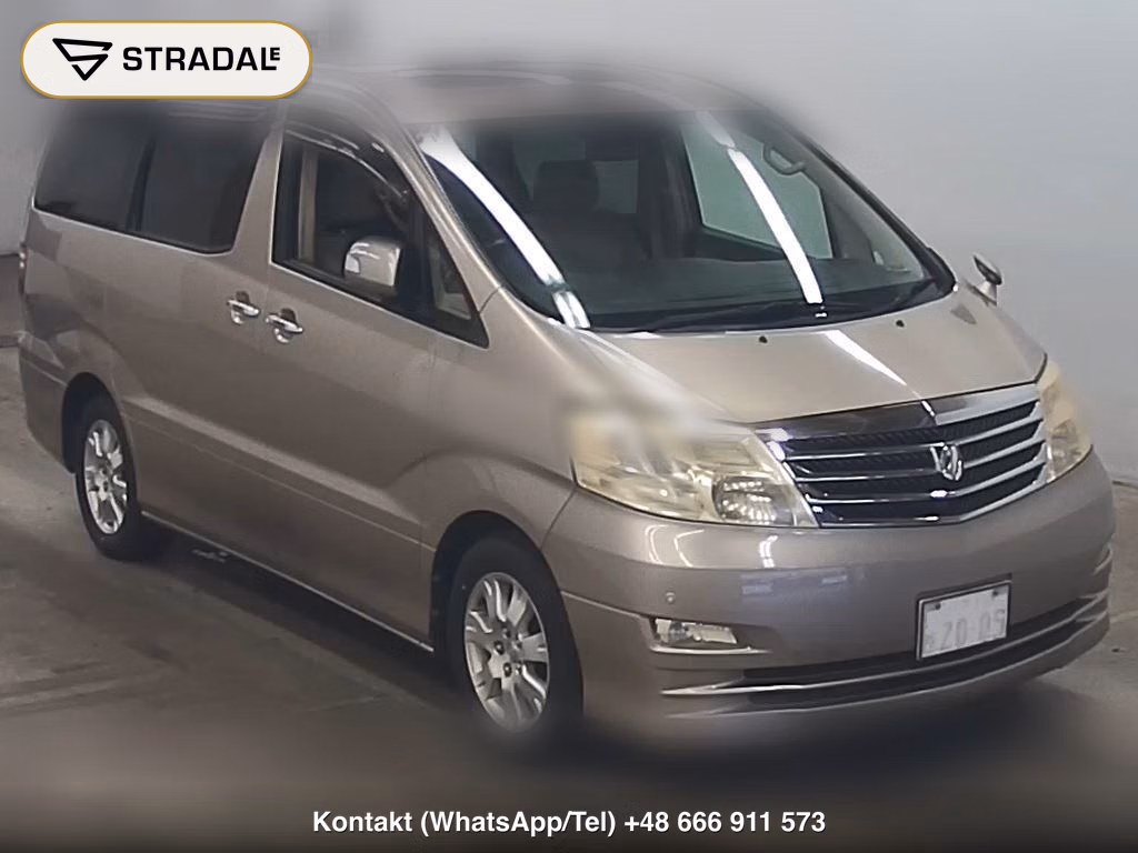 TOYOTA ALPHARD 4WD AX L EDITION 2005, aukcja z Japonii, zdjęcie 1