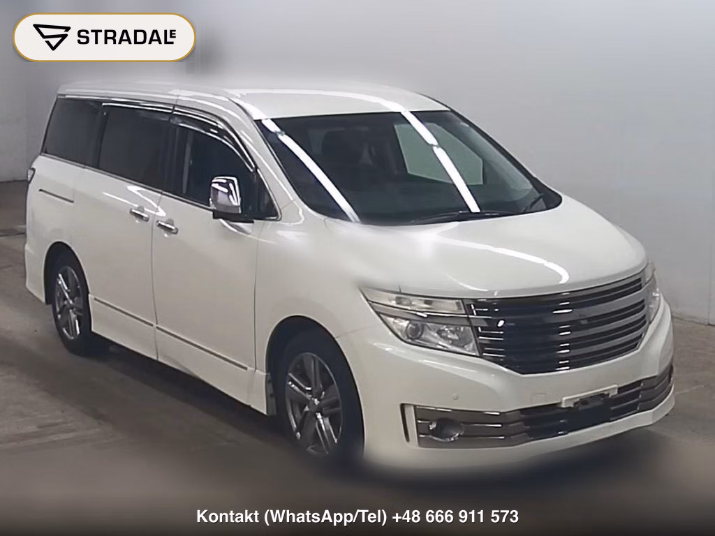 NISSAN ELGRAND 5D RIDER BLACK LINE 2013, aukcja z Japonii, zdjęcie 1