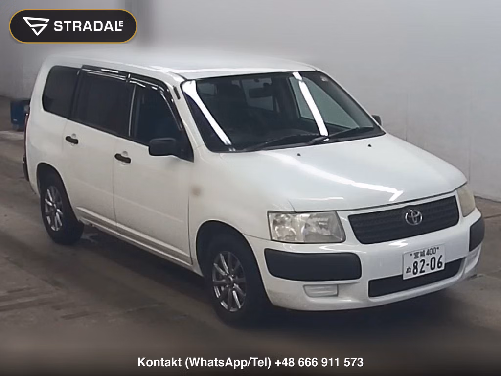 TOYOTA SUCCEED VAN 4WD U 2007, aukcja z Japonii, zdjęcie 1