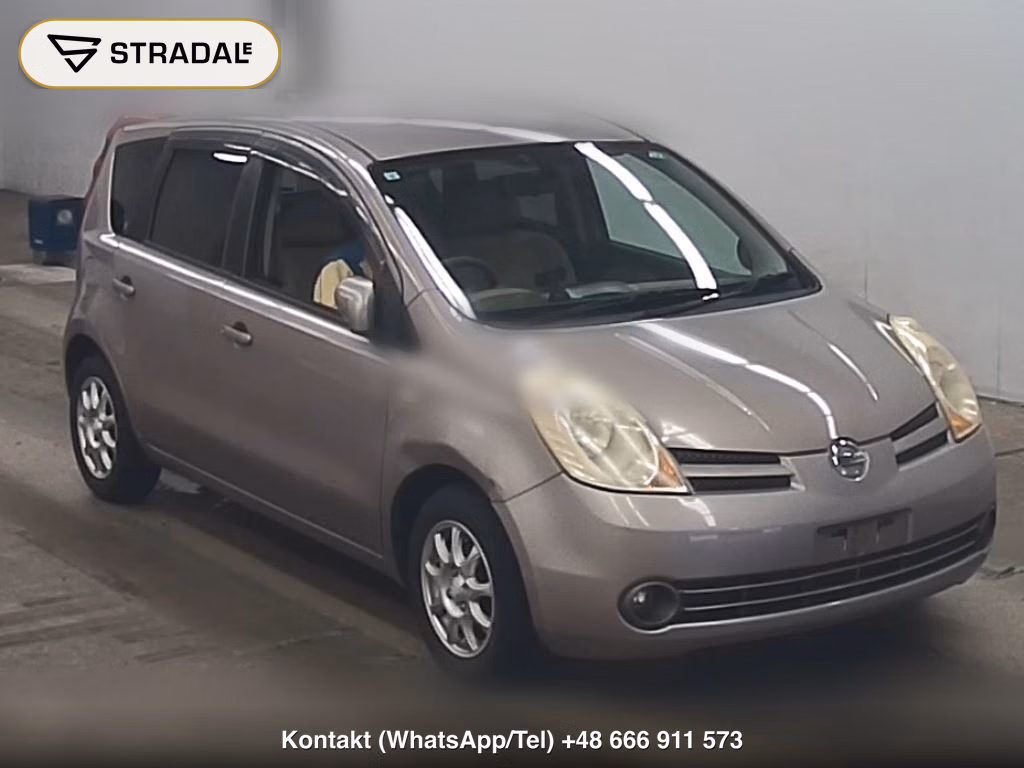 NISSAN NOTE 15M 2007, aukcja z Japonii, zdjęcie 1
