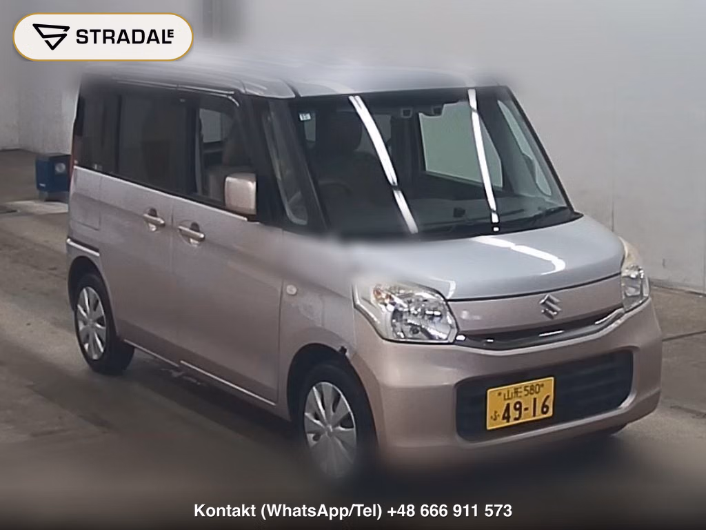 SUZUKI SPACIA 4WD X 2015, aukcja z Japonii, zdjęcie 1