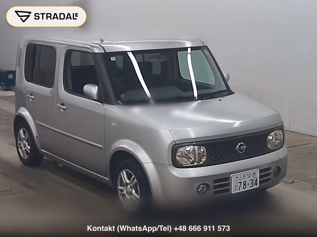 NISSAN CUBE 14S 2008, aukcja z Japonii, zdjęcie 1