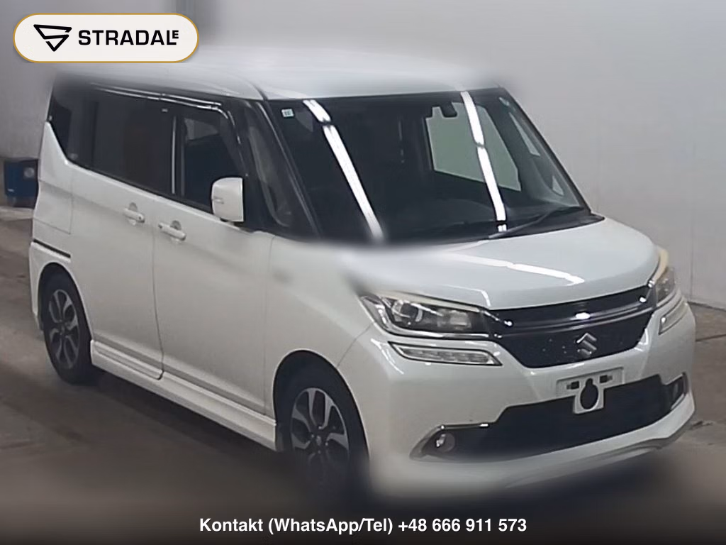 SUZUKI SOLIO BANDIT 4WD HYBRID MV 2017, aukcja z Japonii, zdjęcie 1
