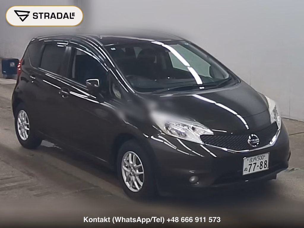 NISSAN NOTE X DIG-S 2016, aukcja z Japonii, zdjęcie 1