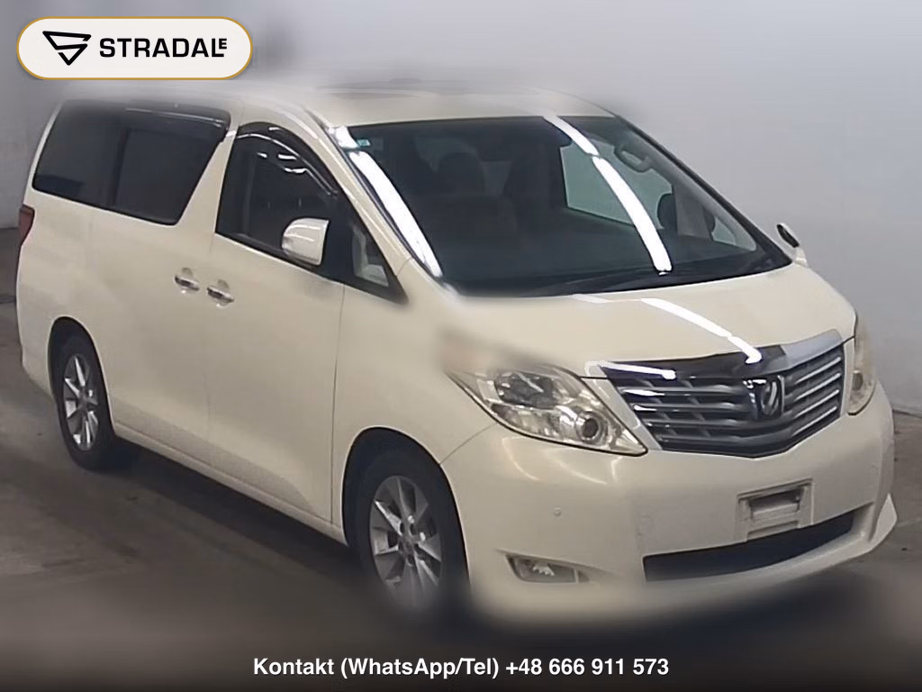 TOYOTA ALPHARD 240G 2009, aukcja z Japonii, zdjęcie 1