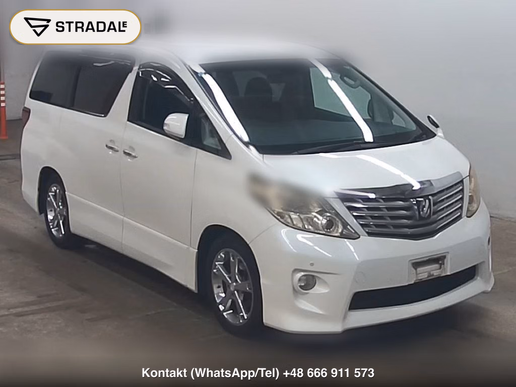 TOYOTA ALPHARD 240S 2009, aukcja z Japonii, zdjęcie 1
