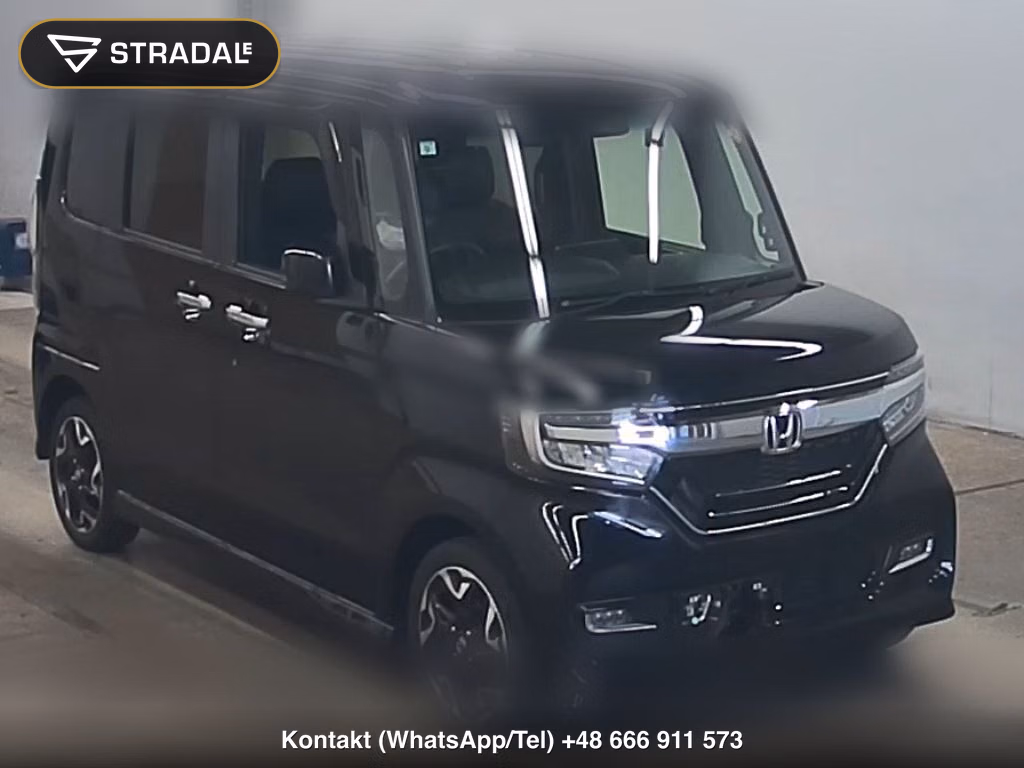 HONDA N-BOX CUSTOM 4WD G・L TURBO HONDA SENSING 2019, aukcja z Japonii, zdjęcie 1