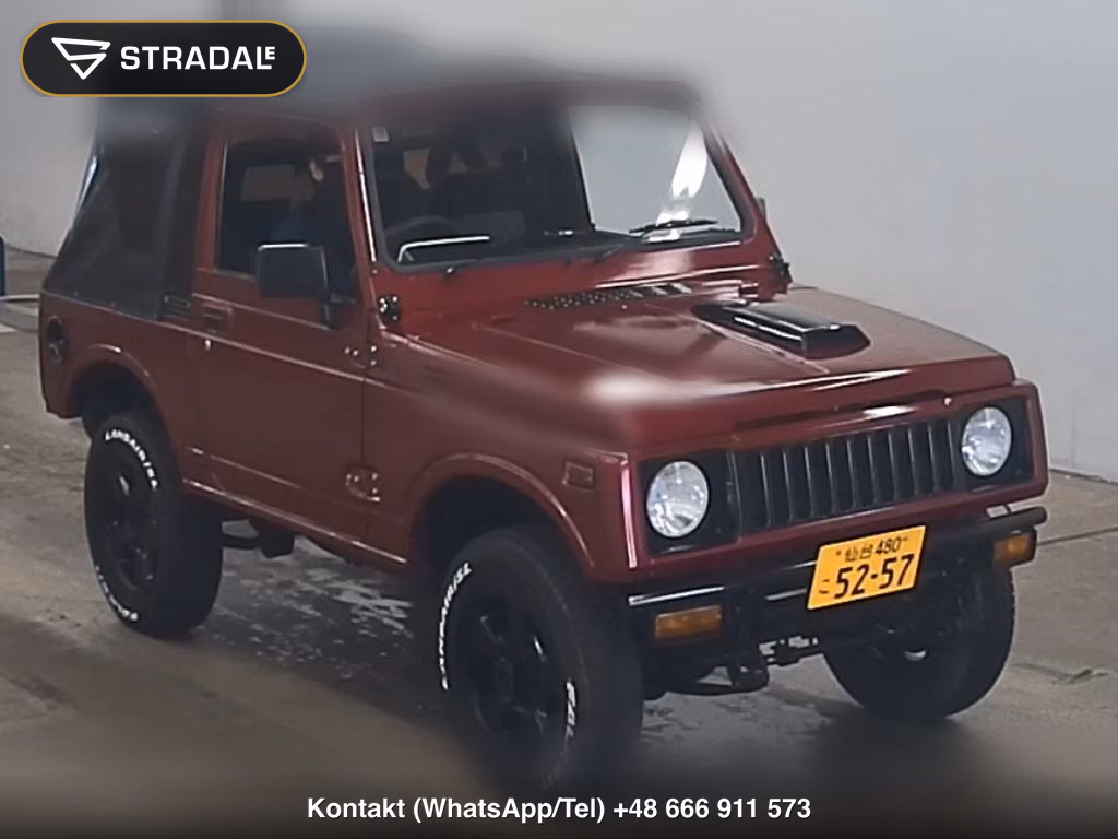 SUZUKI JIMNY 2D 4WD 1986, aukcja z Japonii, zdjęcie 1