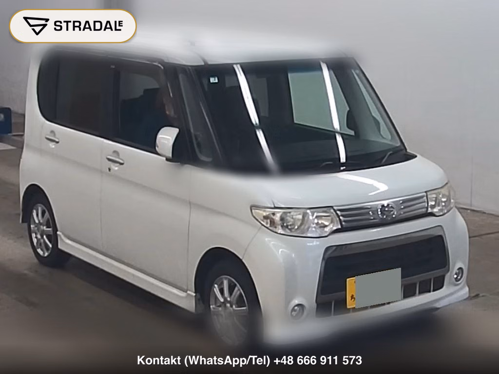 DAIHATSU TANTO 4WD CUSTOM RS 2011, aukcja z Japonii, zdjęcie 1