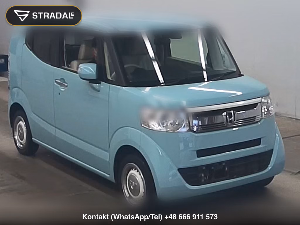 HONDA N-BOX SLASH 4WD X 2015, aukcja z Japonii, zdjęcie 1