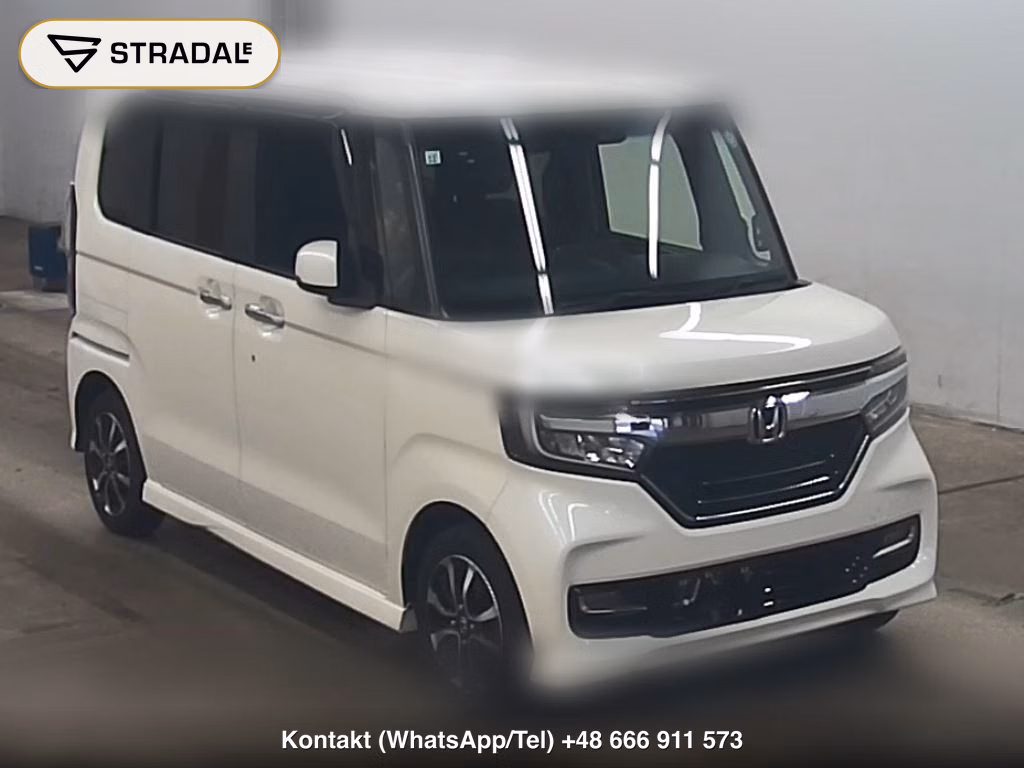 HONDA N-BOX CUSTOM 4WD G･L HONDA SENSING 2017, aukcja z Japonii, zdjęcie 1