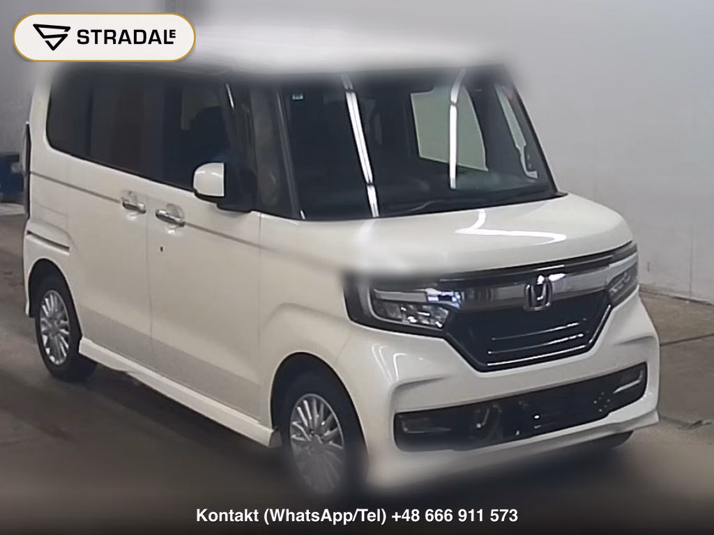 HONDA N-BOX CUSTOM 4WD G・EX HONDA SENSING 2017, aukcja z Japonii, zdjęcie 1