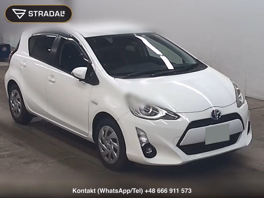 TOYOTA AQUA G BLACK SOFT LEATHER SELECTION 2016, aukcja z Japonii, zdjęcie 1
