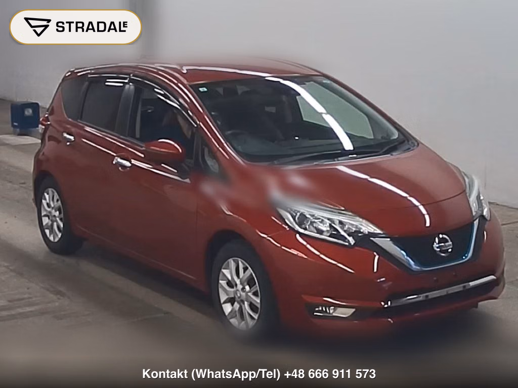 NISSAN NOTE E-POWER MEDALIST 2017, aukcja z Japonii, zdjęcie 1