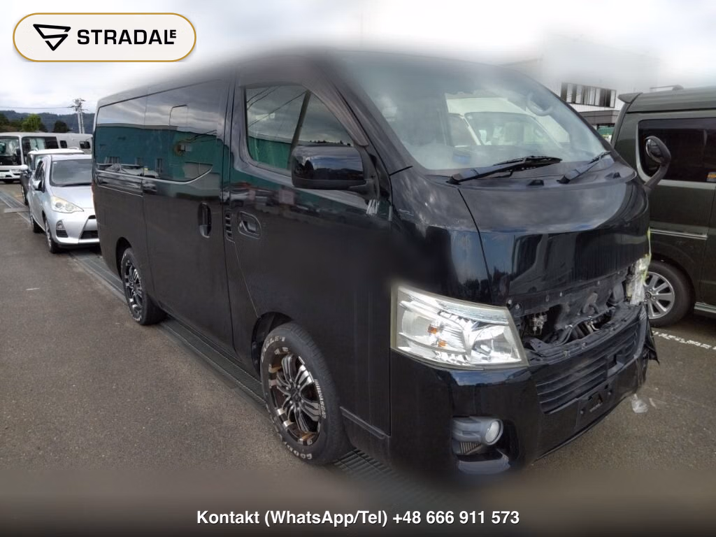 NISSAN NV350CARAVAN VAN 5D LONG PREMIUM GX TURBO 2017, aukcja z Japonii, zdjęcie 1