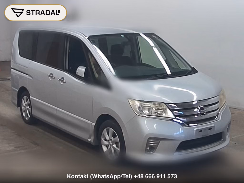 NISSAN SERENA 5D HIGHWAY STAR V SELECTION 2012, aukcja z Japonii, zdjęcie 1