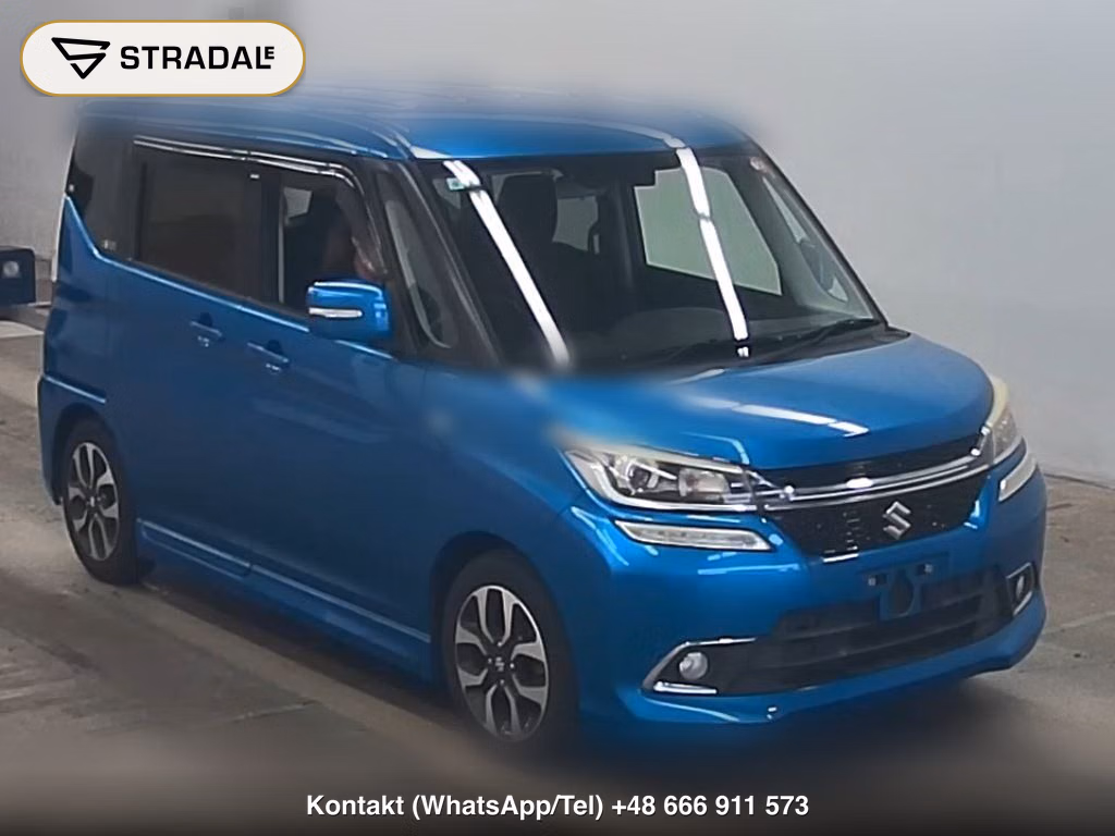 SUZUKI SOLIO BANDIT 4WD HYBRID MV 2017, aukcja z Japonii, zdjęcie 1