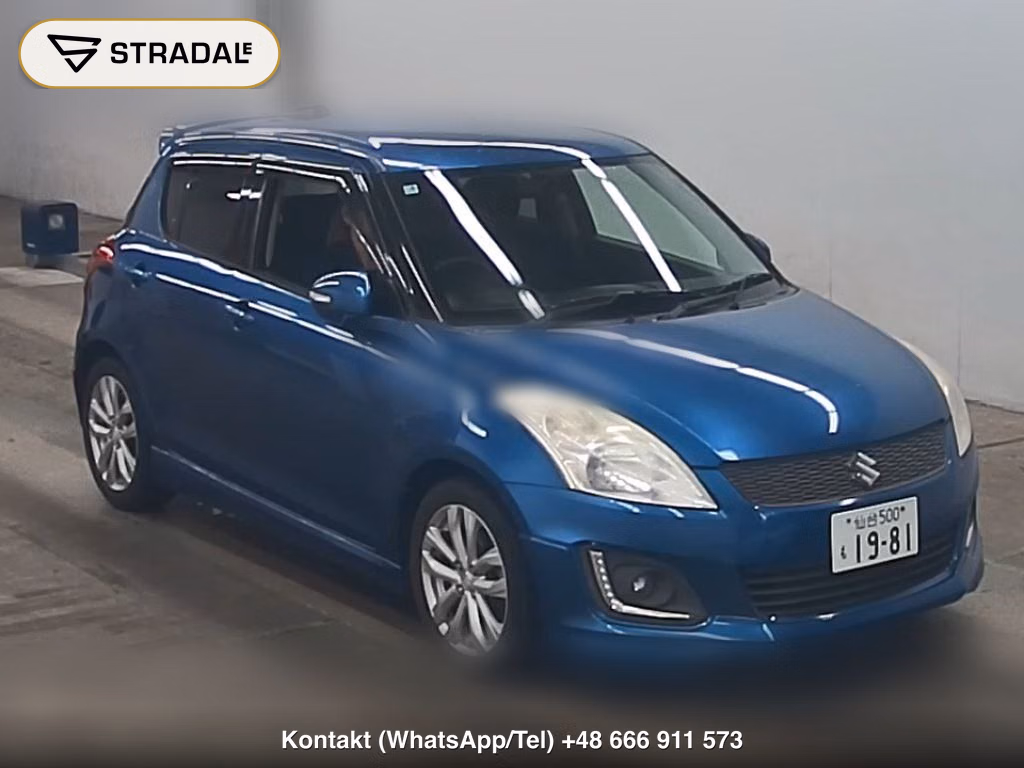 SUZUKI SWIFT 5D RS 2015, aukcja z Japonii, zdjęcie 1