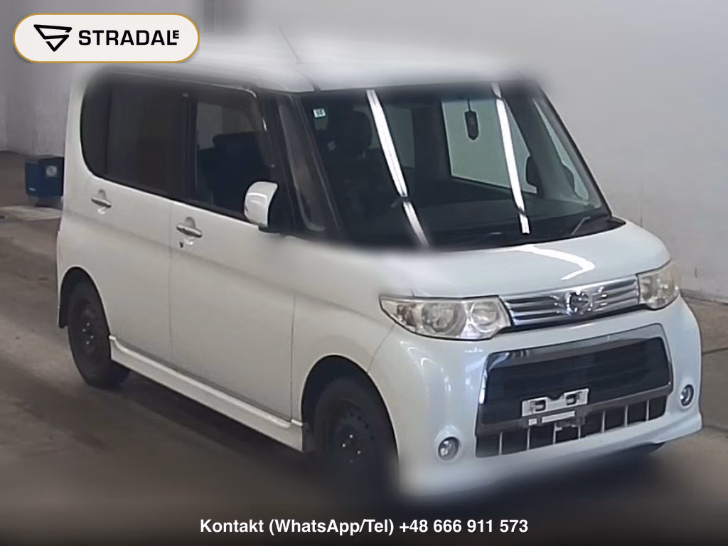 DAIHATSU TANTO 4WD CUSTOM X 2011, aukcja z Japonii, zdjęcie 1