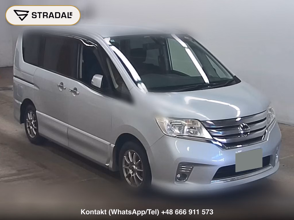 NISSAN SERENA 5D HIGHWAY STAR V SELECTION 2012, aukcja z Japonii, zdjęcie 1