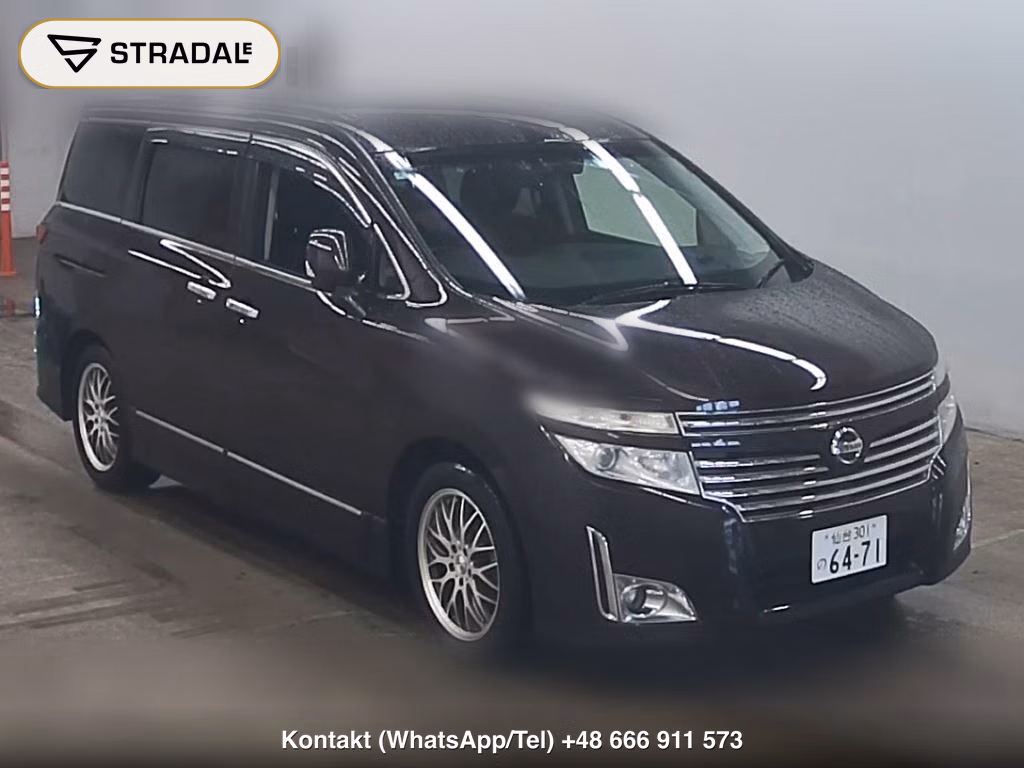 NISSAN ELGRAND 5D 4WD 350 HIGHWAY STAR 2013, aukcja z Japonii, zdjęcie 1