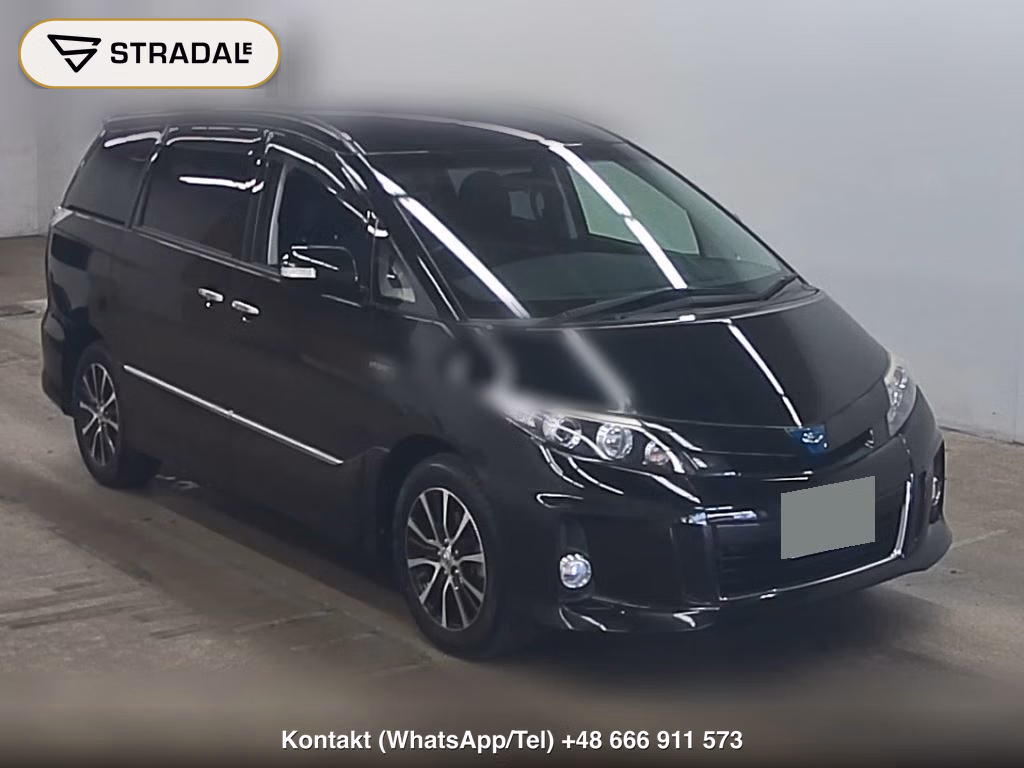 TOYOTA ESTIMA HYBRID 4WD AERAS PREMIUM EDITION 2013, aukcja z Japonii, zdjęcie 1