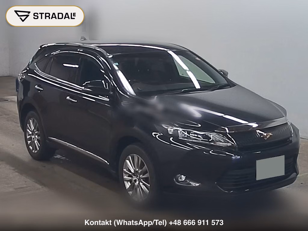 TOYOTA HARRIER PREMIUM 2016, aukcja z Japonii, zdjęcie 1