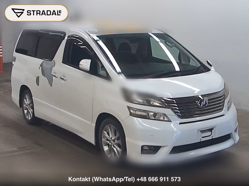 TOYOTA VELLFIRE 2.4Z 2010, aukcja z Japonii, zdjęcie 1