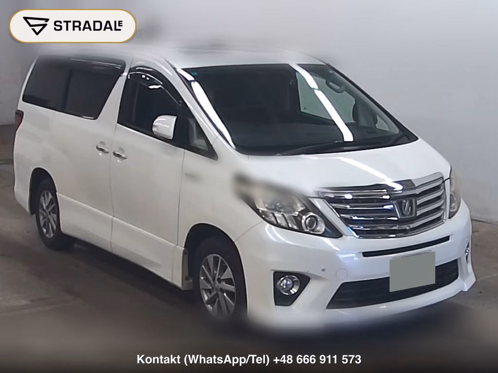 TOYOTA ALPHARD HYBRID 4WD SR C PACKAGE 2012, aukcja z Japonii, zdjęcie 1