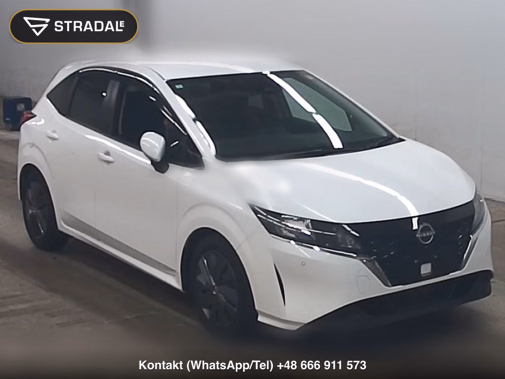 NISSAN NOTE X 2021, aukcja z Japonii, zdjęcie 1