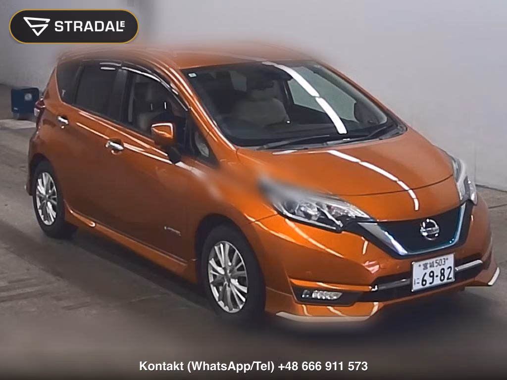 NISSAN NOTE E-POWER MEDALIST 2018, aukcja z Japonii, zdjęcie 1