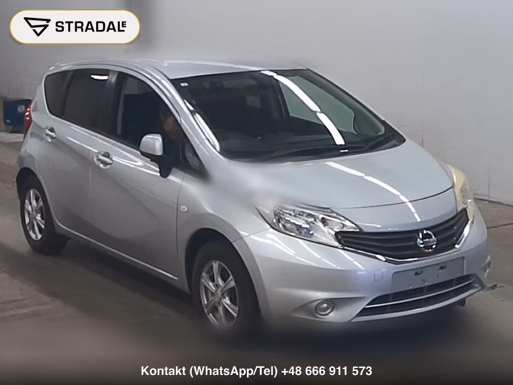 NISSAN NOTE X 2014, aukcja z Japonii, zdjęcie 1