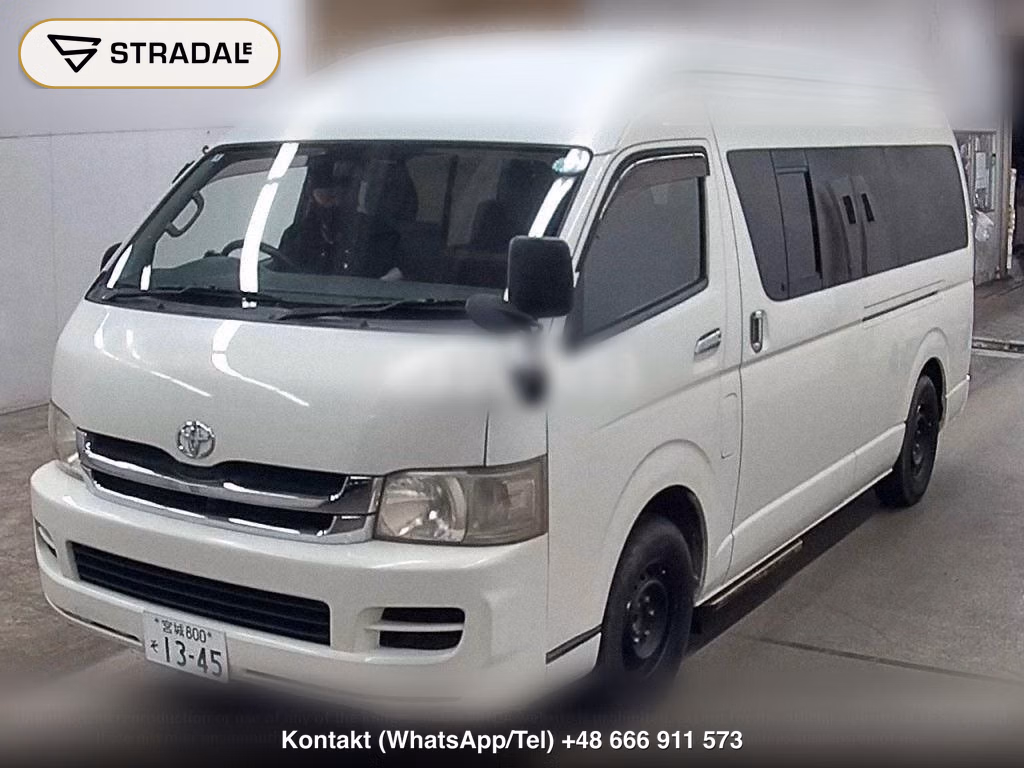 TOYOTA HIACE COMMUTER 4D WELFARE VEHICLES, miniaturka 5
