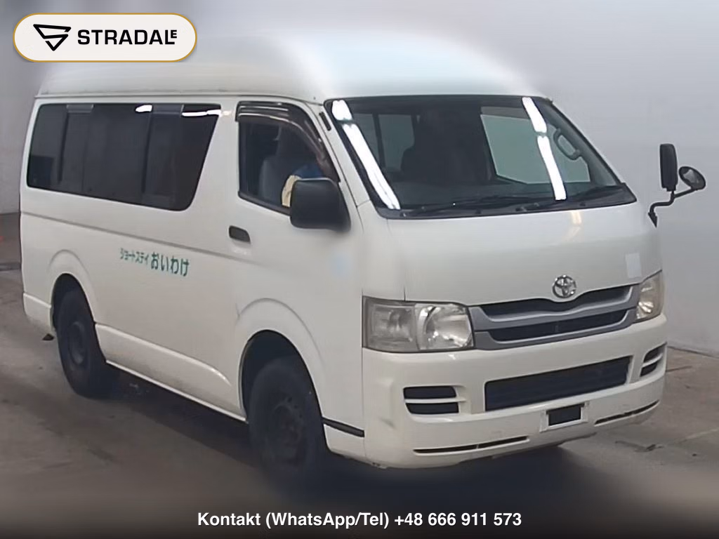 TOYOTA REGIUS ACE VAN 4D 4WD WELFARE 2010, aukcja z Japonii, zdjęcie 1