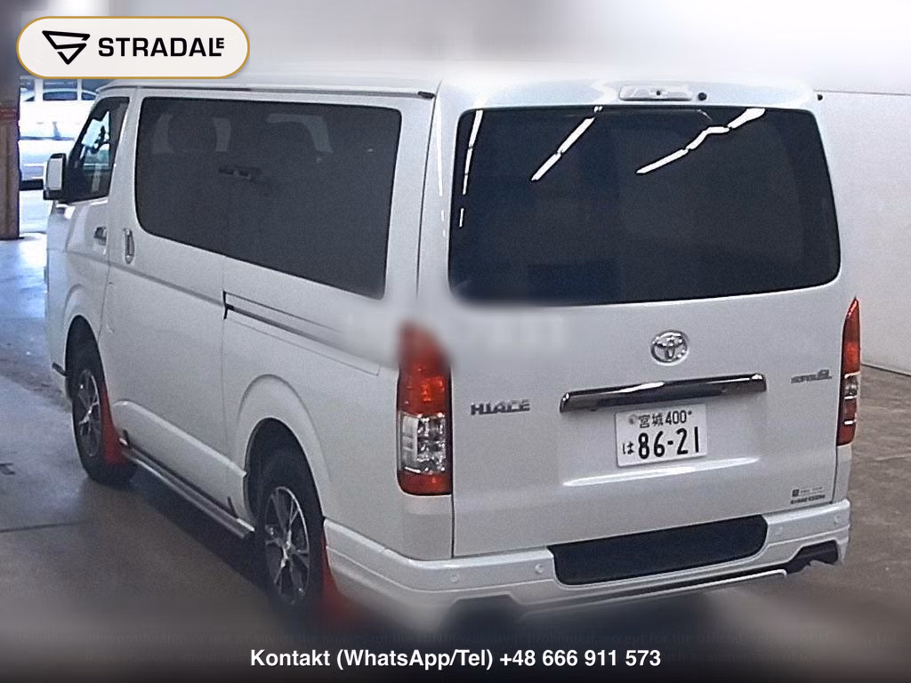 TOYOTA HIACE VAN 5D 4WD LONG SUPER GL DARK PRIME2, miniaturka 3