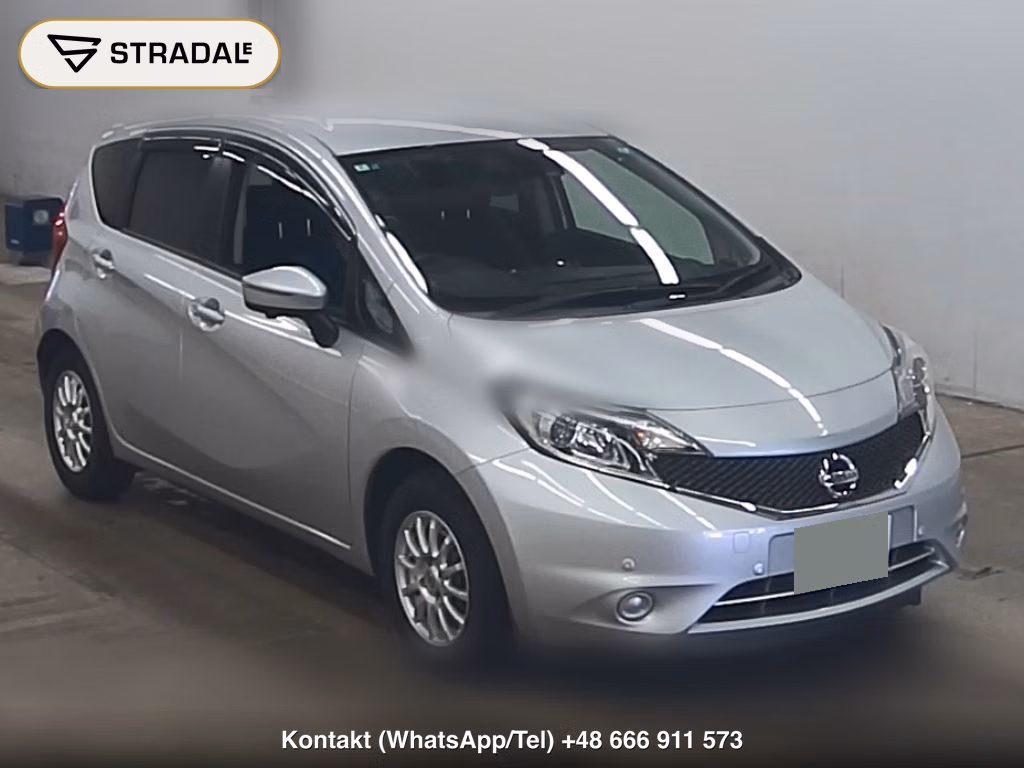 NISSAN NOTE X DIG-S 2016, aukcja z Japonii, zdjęcie 1