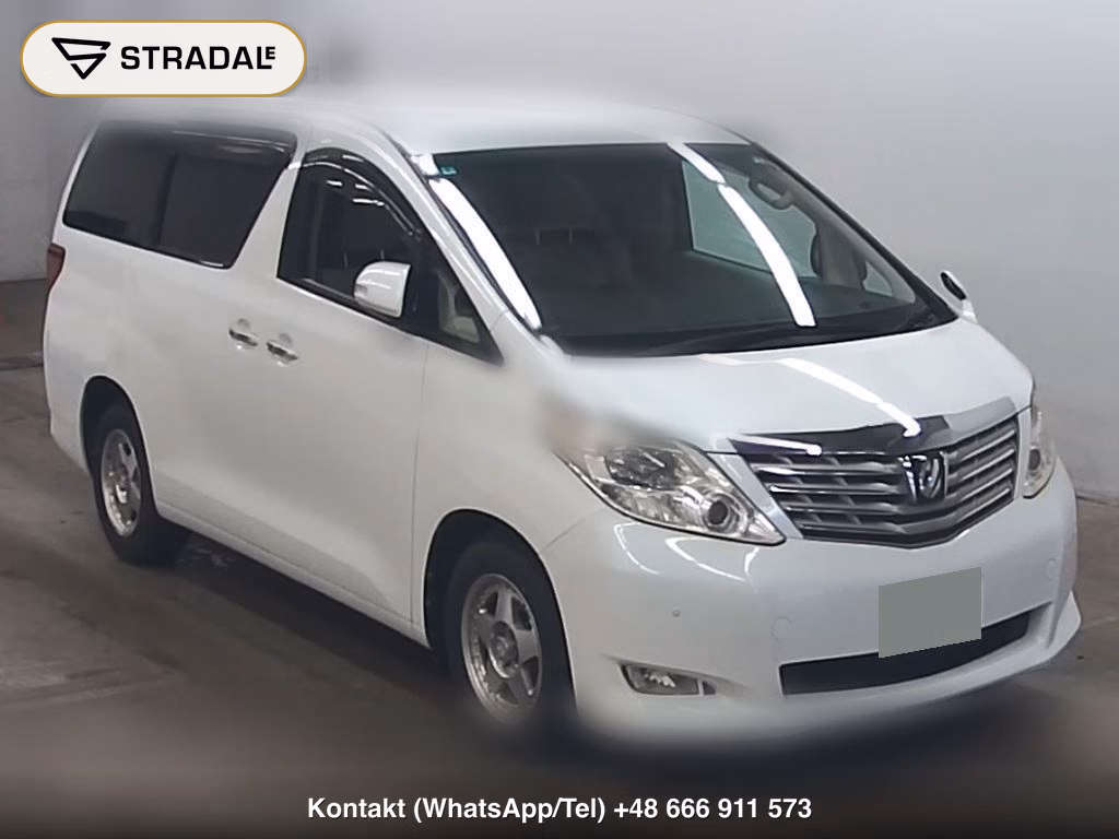 TOYOTA ALPHARD 4WD 240X 2008, aukcja z Japonii, zdjęcie 1