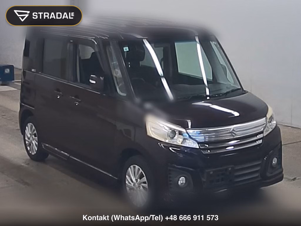 SUZUKI SPACIA CUSTOM 4WD GS 2015, aukcja z Japonii, zdjęcie 1